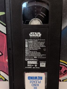 Star Wars Episode 1: The Phantom Menace VHS (Tape  Only)